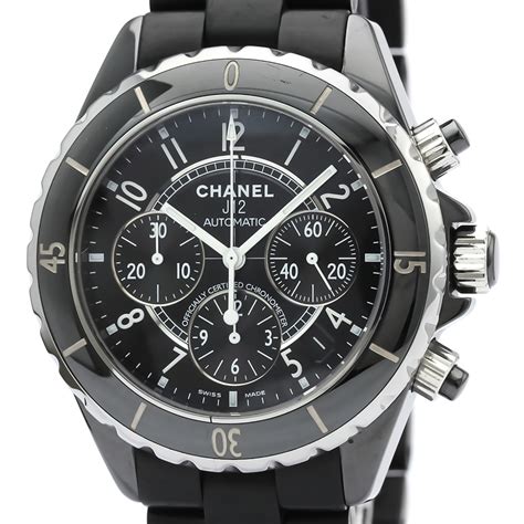 chanel j12 chronograph movement|Chanel j12 for sale.